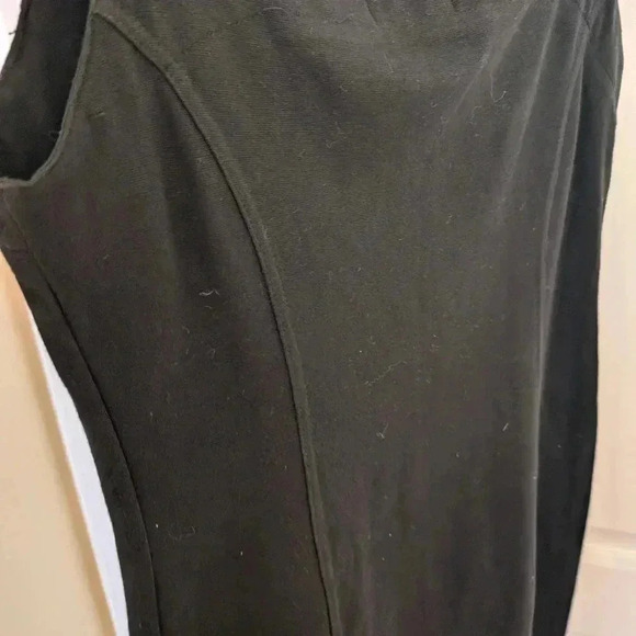 Vintage Simon Chang size M  black dress with colourful straps - Picture 6 of 7